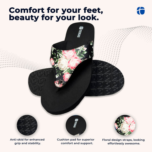 Tekas Blissful steps women's Ortho footwear for Flat Feet with arch support