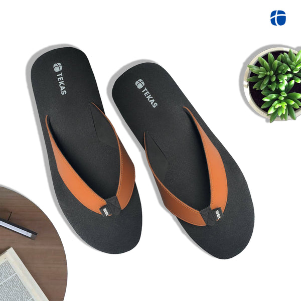 Tekas Men's Cloud Comfort ortho Slippers for Flat Feet with arch support